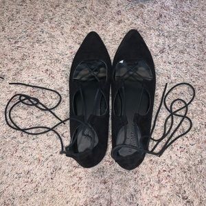 Black flats